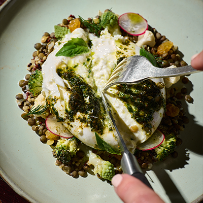 burrata legumes fusion cuisine anahi restaurant monaco
