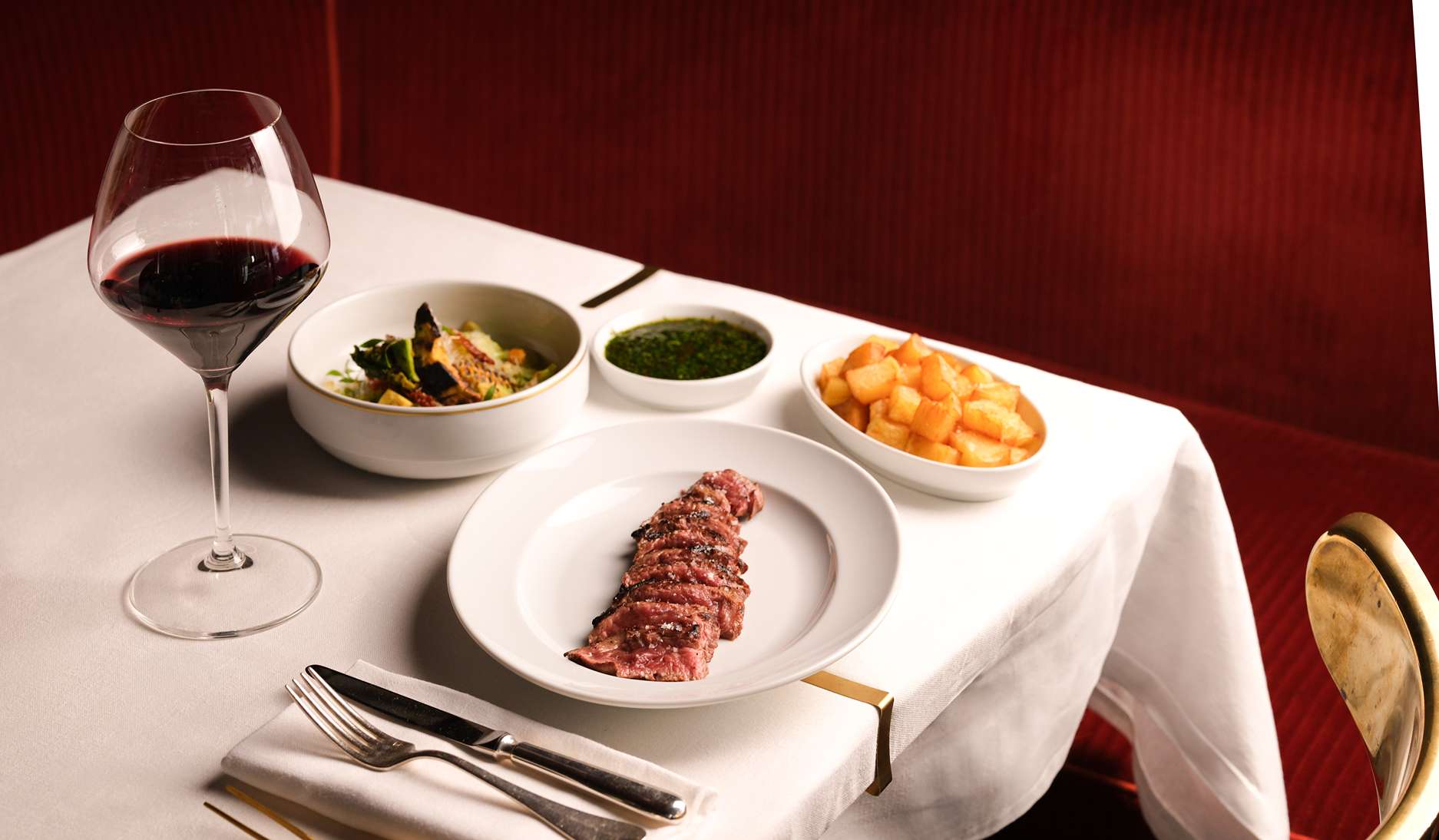 dejeuner anahi monaco restaurant-viande sauce menu formule